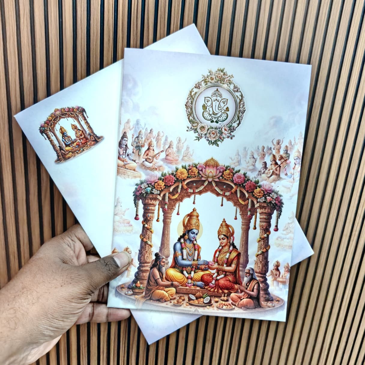 Divine Deity Kalyanam Wedding Card